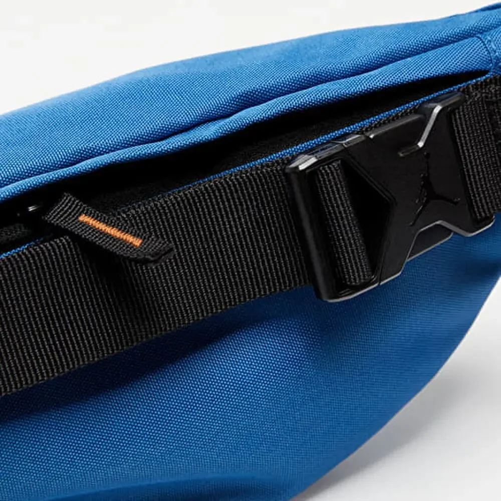NEW Jordan Crossbody Bag Blue Black Jumpman Logo Fanny Pack 9B0533-BAJ